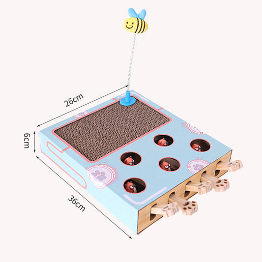 Interactive Cat Whack-A-Mole Toy